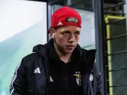 Suspenso, Prestianni viaja com Benfica para jogo contra o Real Madrid