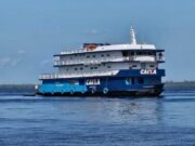 Agência-Barco da Caixa vai atender oito cidades do Amazonas em maio; confira o cronograma