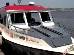 Ambulancha do Samu é invadida e furtada em Manaus