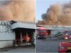 incêndio de grandes proporções atinge fábrica da Colcci em SC