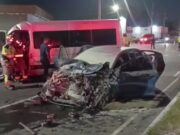 Acidente entre carro de aplicativo e van deixa um morto e feridos em Manaus; uma vítima está em estado grave