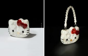 Hello Kitty 50 anos: marca reinventa clássico e lança bolsa em madrepérola