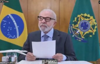 Lula critica “chantagem tarifária” em cúpula virtual do Brics