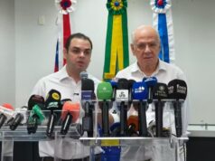 Roberto Cidade registra candidatura ao ‘governo tampão’ do AM; Serafim Corrêa será vice