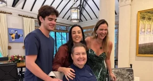 Faustão celebra 76 anos ao lado da família, e filho se declara: “Meu herói”