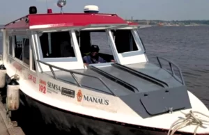 Ambulancha do Samu é invadida e furtada em Manaus
