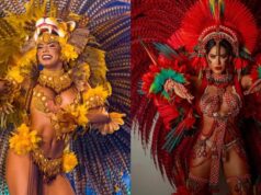 Festival de Parintins: Isabelle Nogueira e Marciele Albuquerque demonstram confiança para duelo entre Garantido e Caprichoso