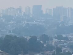 Pelo 2º dia seguido, fumaça encobre Manaus; qualidade do ar volta a atingir nível péssimo