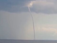 VÍDEO: tromba d’água se forma sobre lago durante tempestade no interior do AM